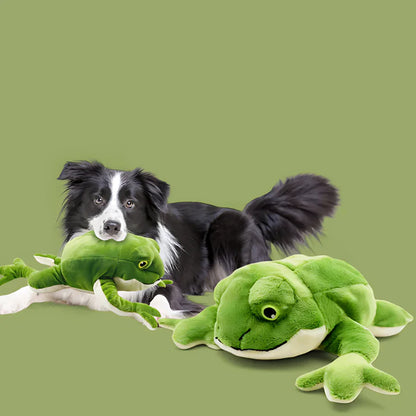 Froggy - Rana de Peluche para perros Juguetones